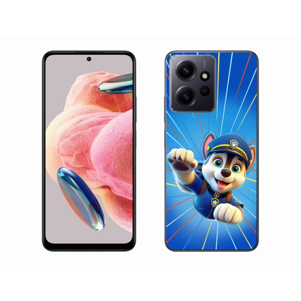 Gélový kryt mmCase na Xiaomi Redmi Note 12 4G - labková patrola 2