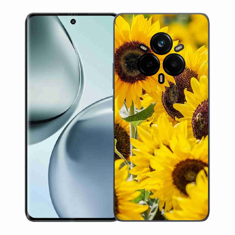 Gélový kryt mmCase na Realme 14 Pro 5G - slnečnica