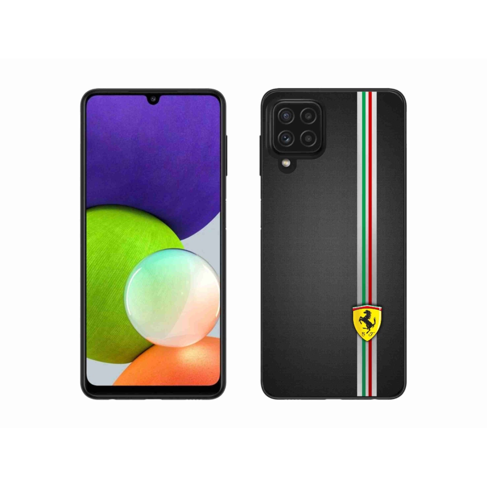 Gélový kryt mmCase na Samsung Galaxy A22 4G - ferrari 1