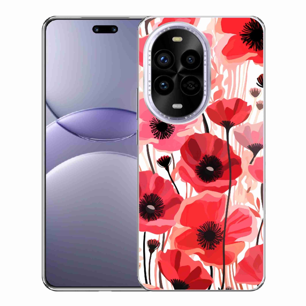 Gélový kryt mmCase na Huawei Nova 13 Pro 5G - vlčí mak 1
