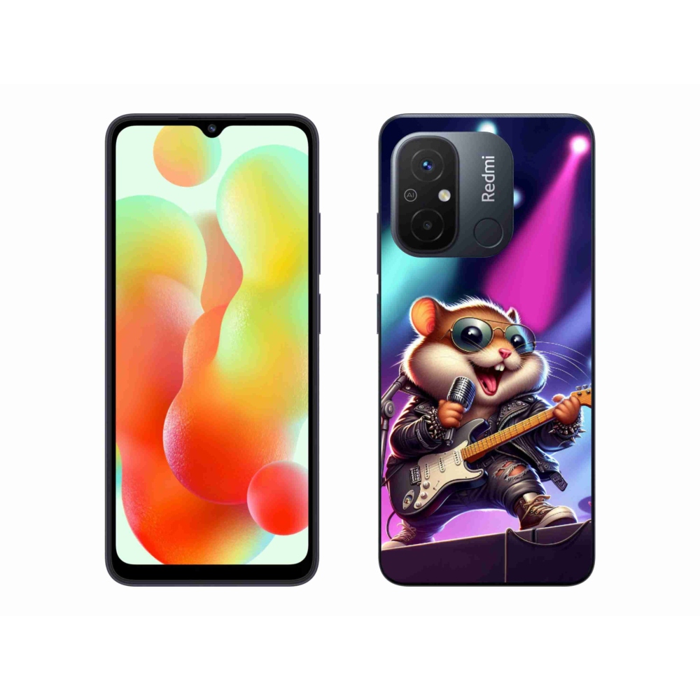 Gélový kryt mmCase na Xiaomi Redmi 12C - škrečok rocker