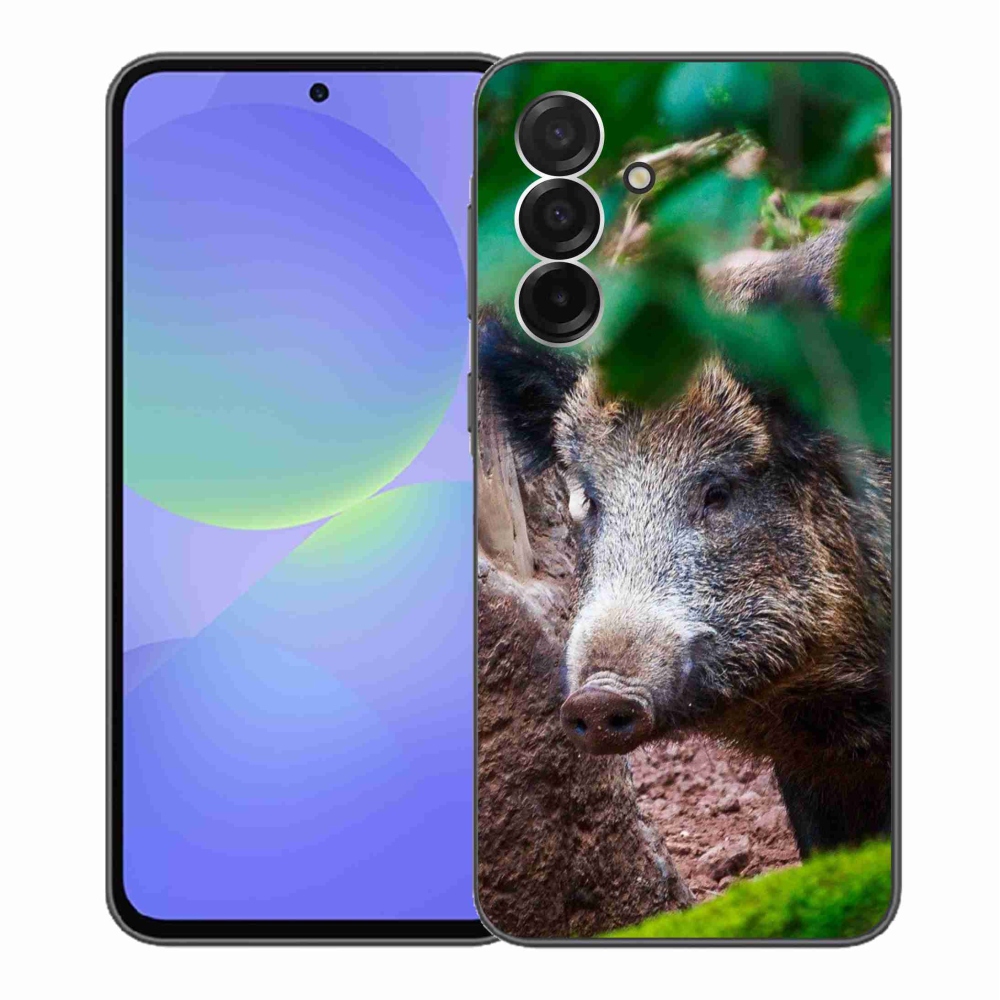 Gélový kryt mmCase na Samsung Galaxy A36 5G - divoké prasa