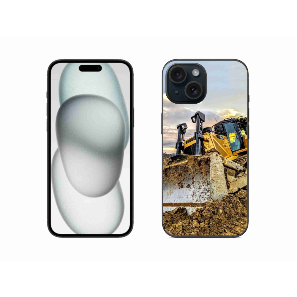 Gélový kryt mmCase na iPhone 15 - bager