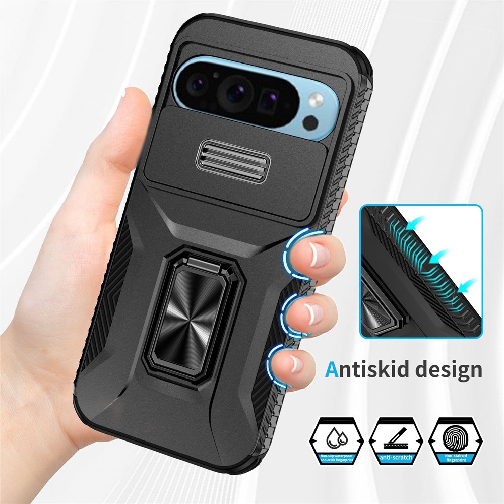 Lids odolný kryt na Google Pixel 10 Pro/9 Pro/9 - čierny