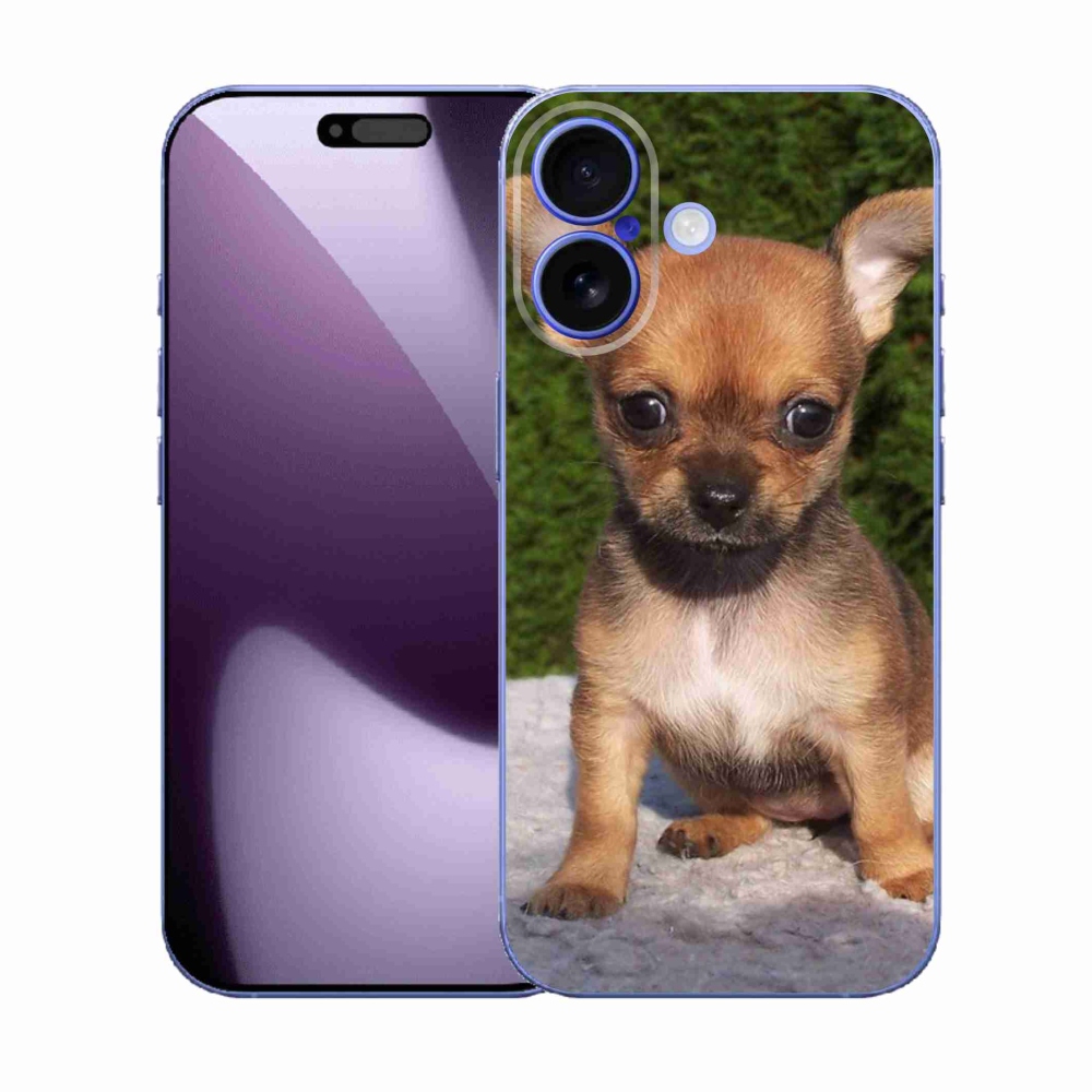 Gélový kryt mmCase na iPhone 17 - čivava 3