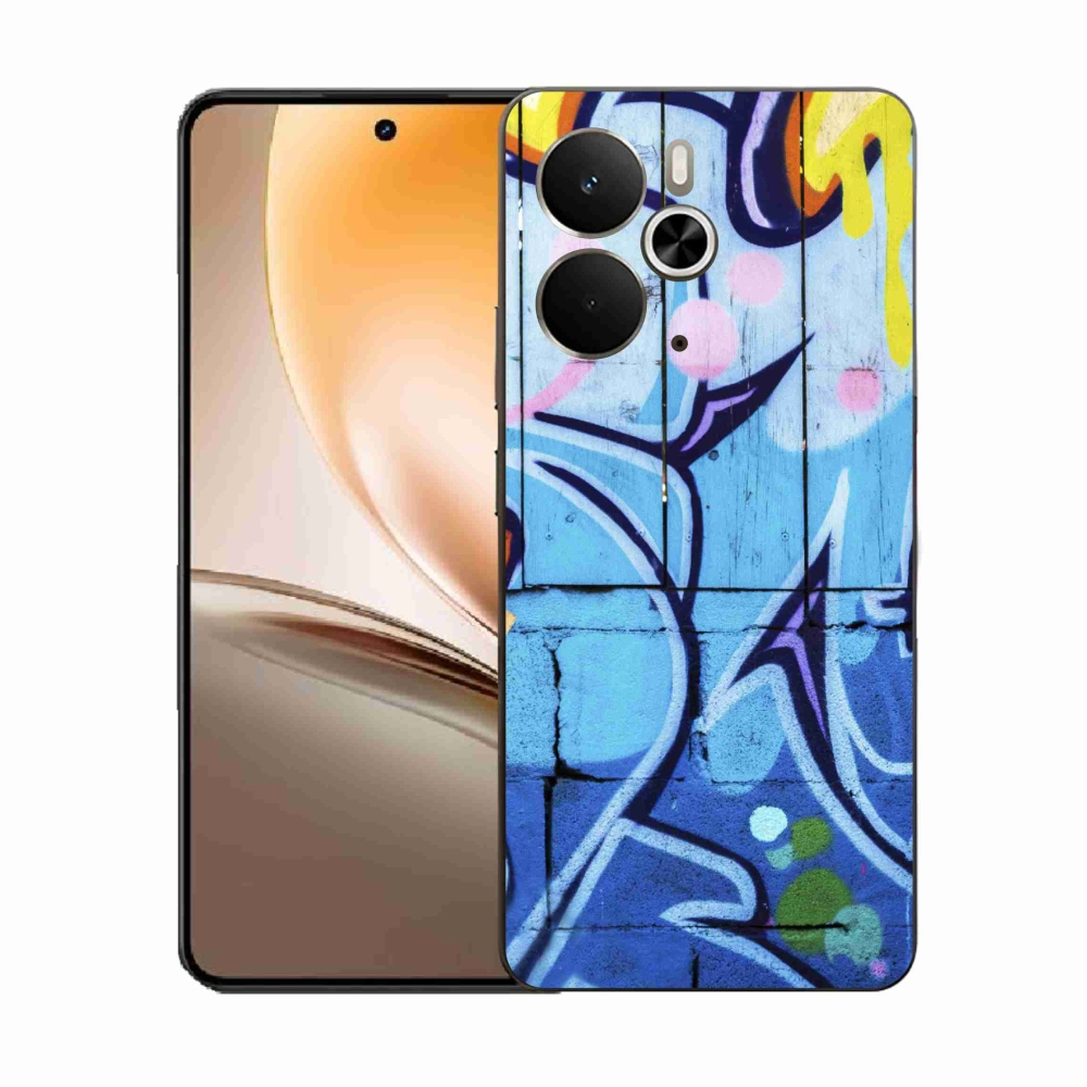 Gélový kryt mmCase na Realme 14 5G - graffiti