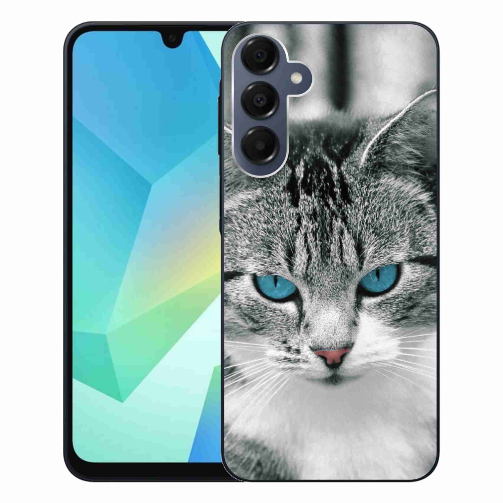 Gélový kryt mmCase na Samsung Galaxy A16 4G/5G - mačacie pohľad 1