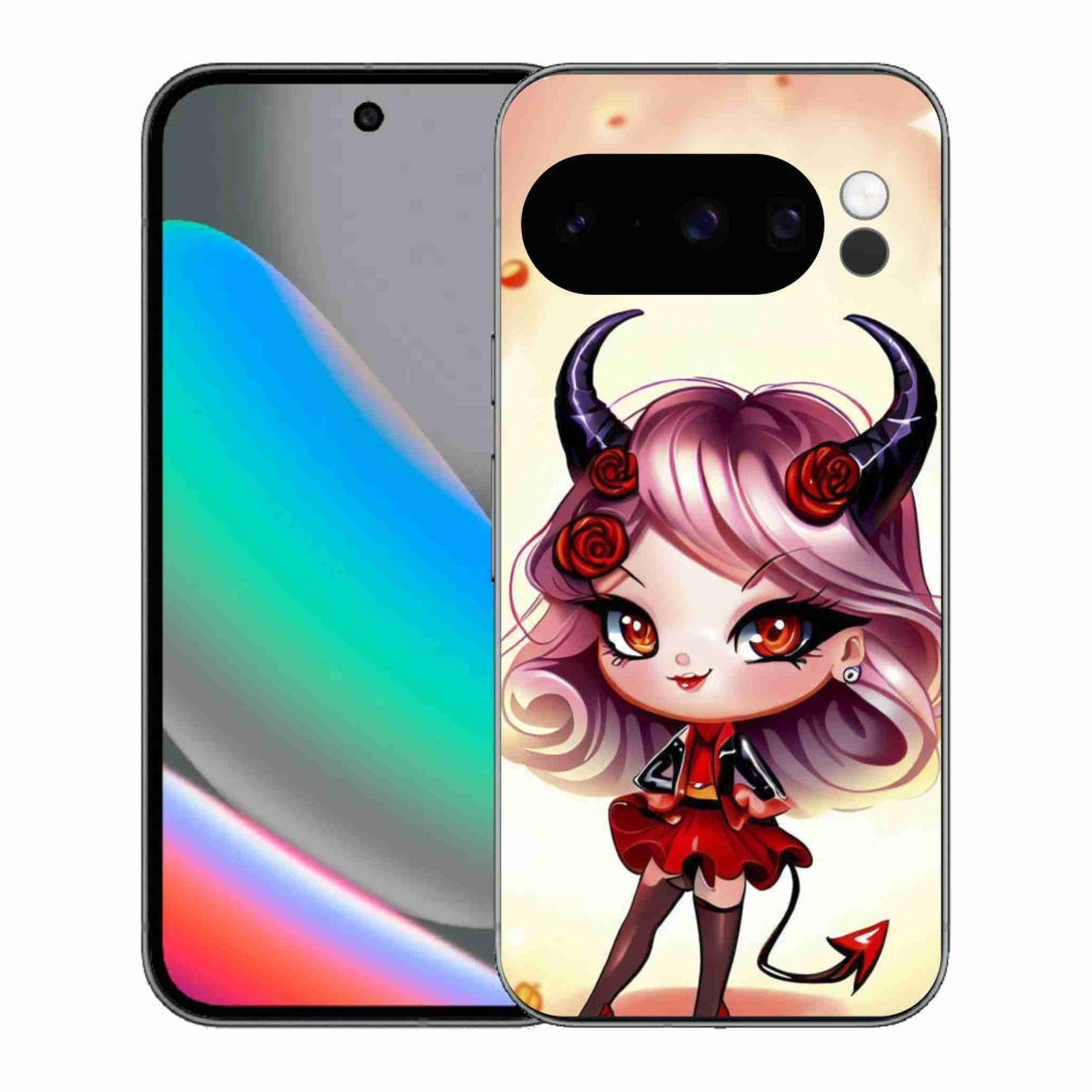 Gélový kryt mmCase na Google Pixel 10 Pro - kreslená čertica