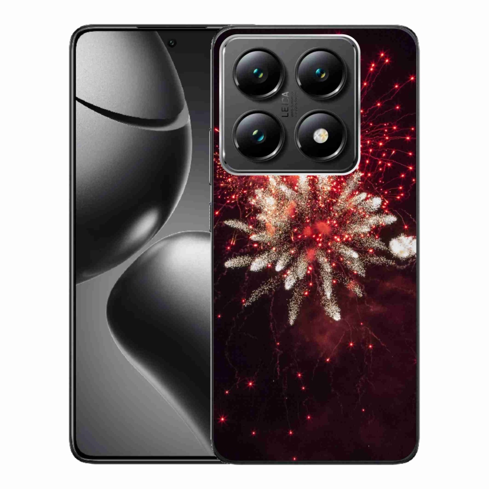 Gélový kryt mmCase na Xiaomi 14T Pro - ohňostroj