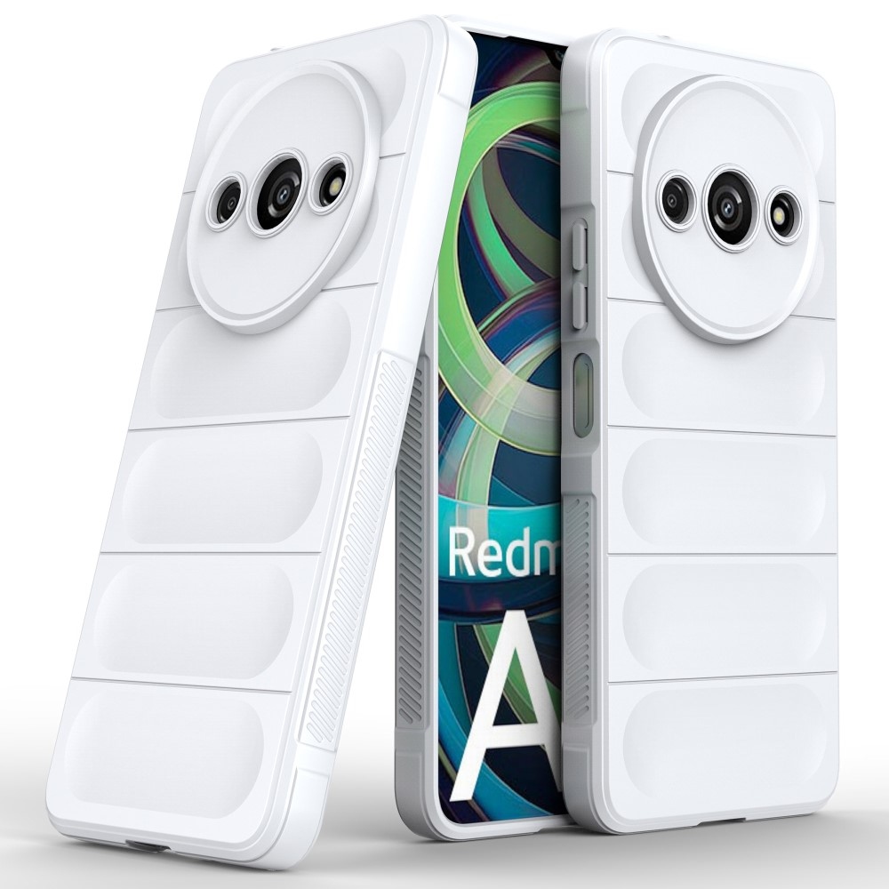 Rugg odolný gélový obal na Xiaomi Redmi A3 - biely