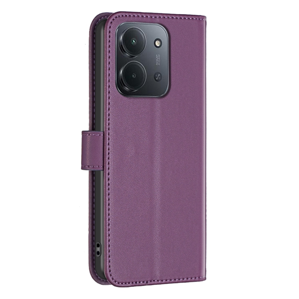 BNF knižkové púzdro na Xiaomi Redmi 15C 4G/5G (173mm) - tmavofialové