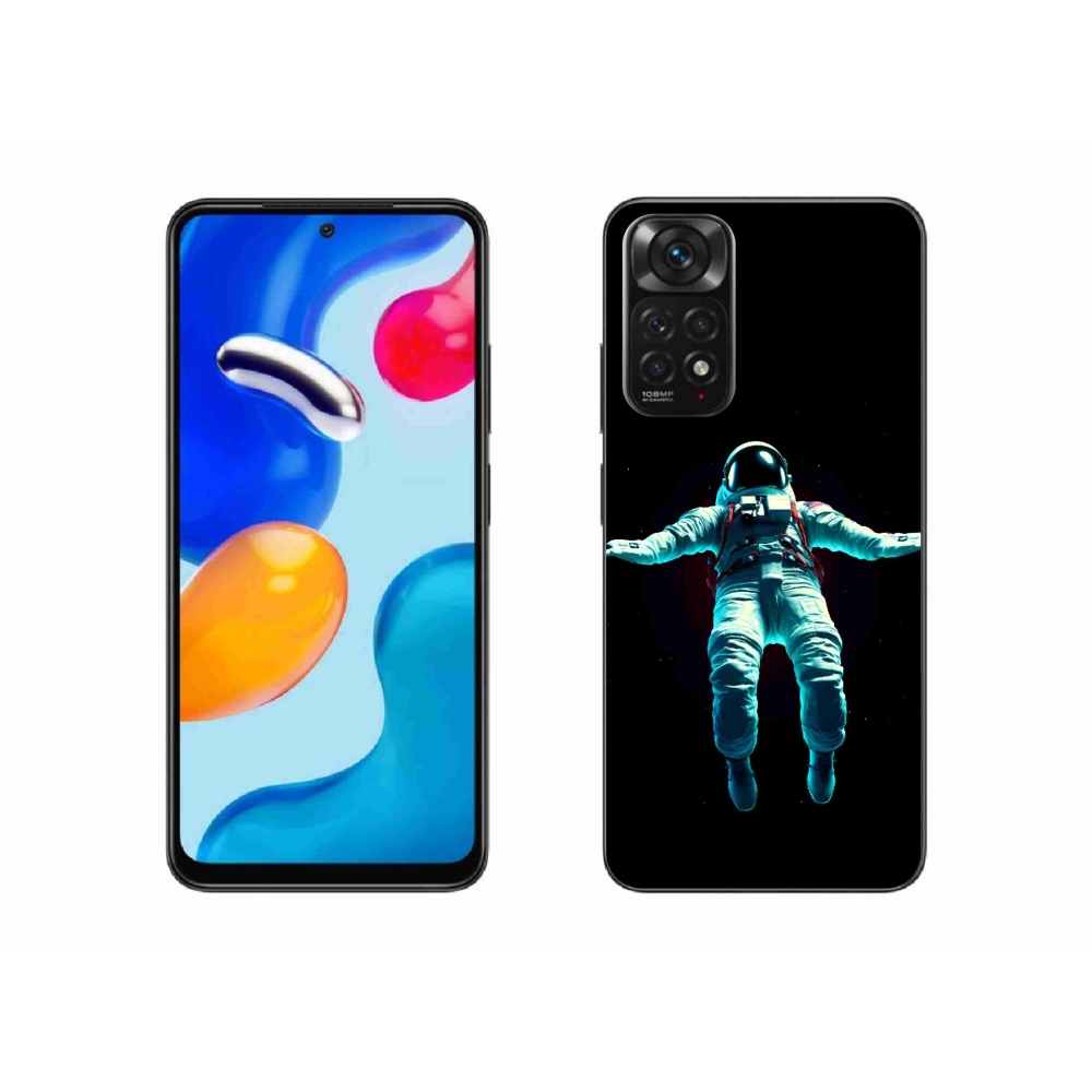 Gélový kryt mmCase na Xiaomi Redmi Note 11 4G - kozmonaut