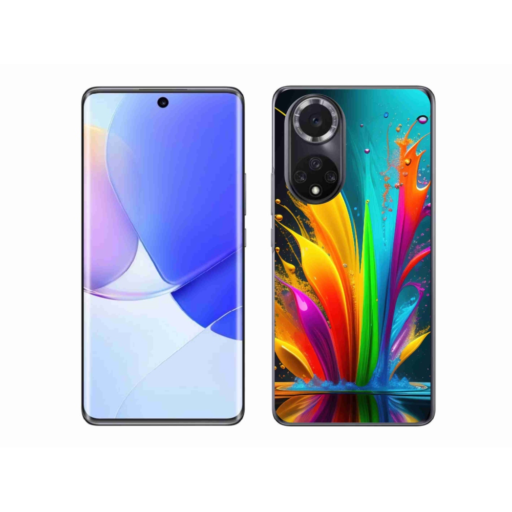 Gelový kryt mmCase na Huawei Nova 9 - abstraktní motiv 1