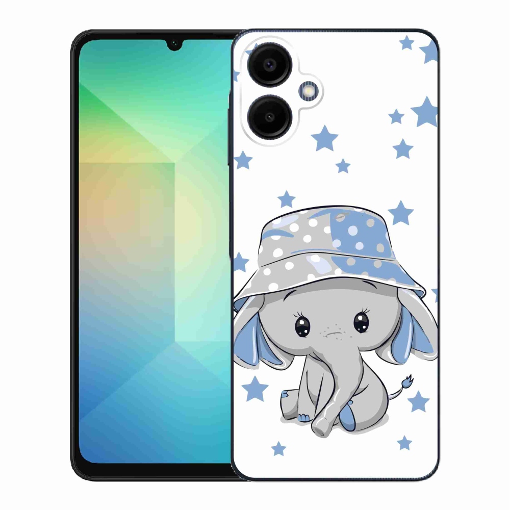Gélový kryt mmCase na Samsung Galaxy A06 4G - modrý slon