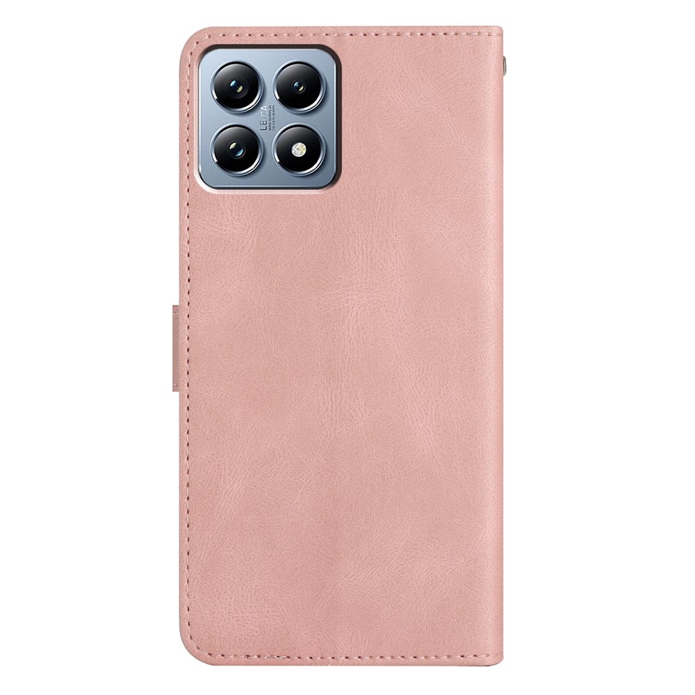 Line knižkové púzdro na Xiaomi 15T Pro - ružové