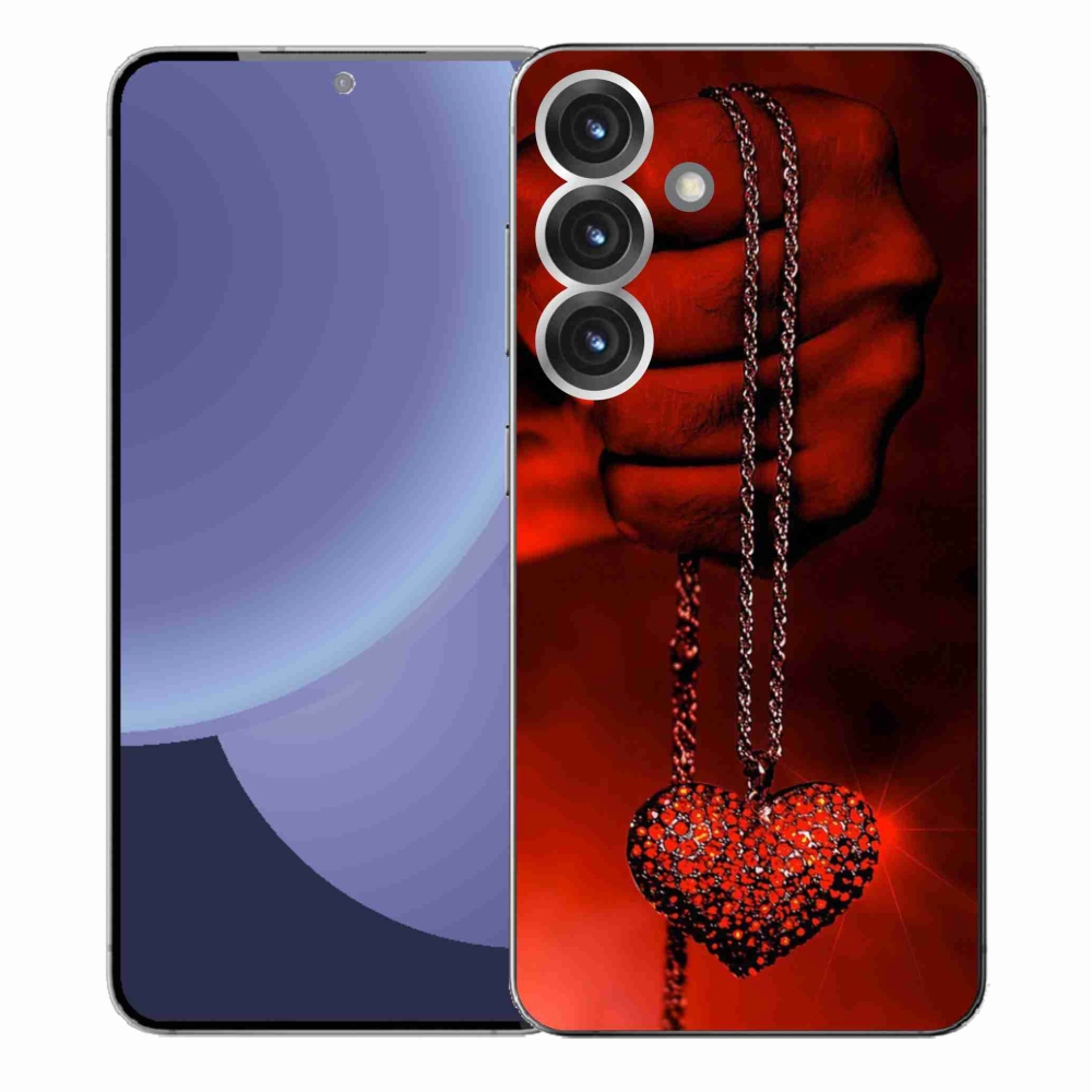 Gélový kryt mmCase na Samsung Galaxy S25+ - náhrdelník