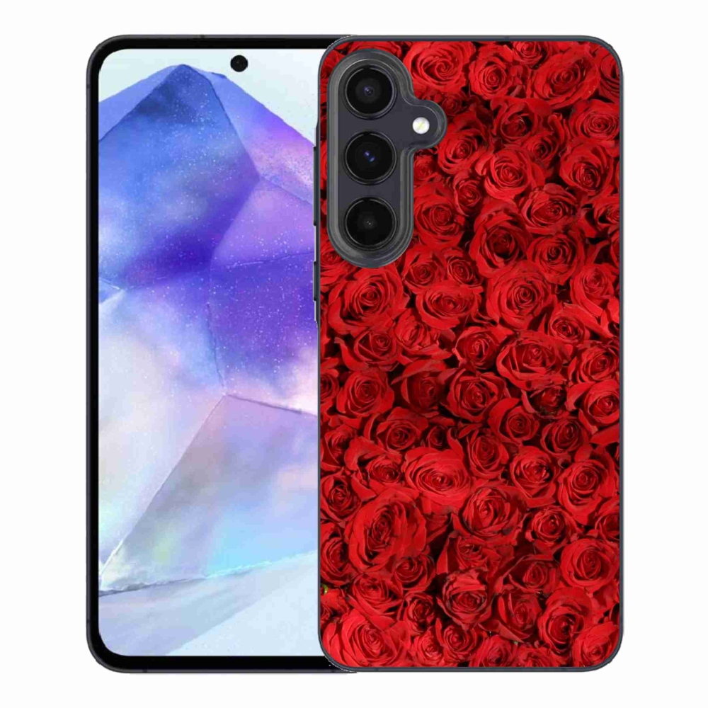 Gélový kryt mmCase na Samsung Galaxy A55 5G - ruža
