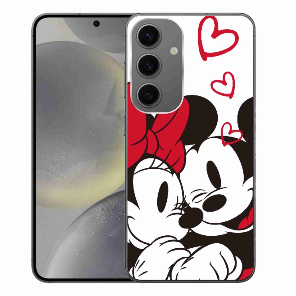 Gélový kryt mmCase na Samsung Galaxy S24+ - minnie a mickey