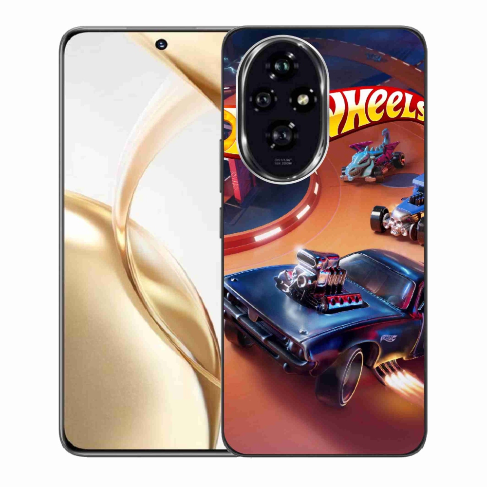 Gélový kryt mmCase na Honor 200 5G - hot wheels