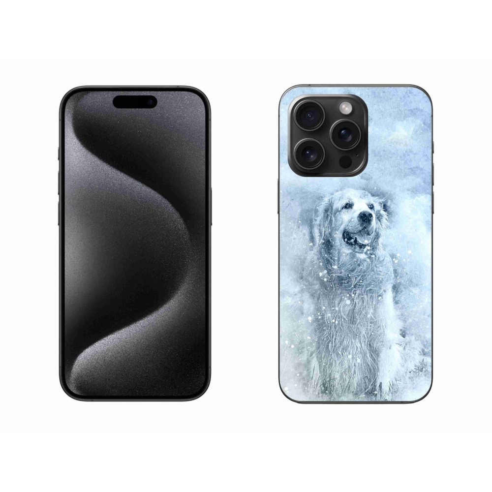 Gélový obal mmCase na iPhone 15 Pro Max - retriever