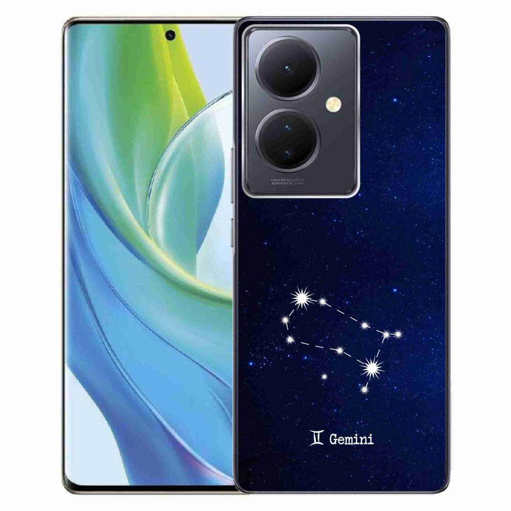 Gélový kryt mmCase na Vivo V29 Lite 5G - súhvezdie Blížencov