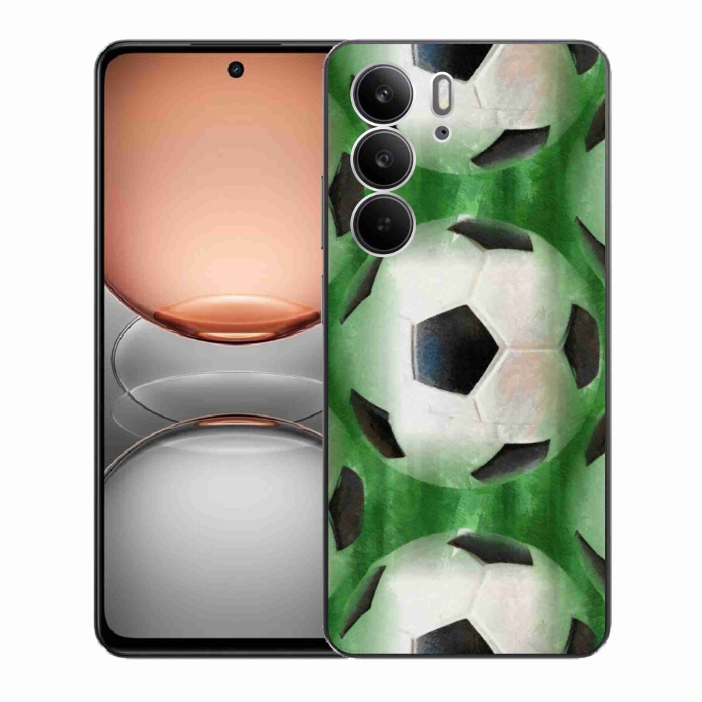 Gélový kryt mmCase na Realme C75 - futbalová lopta