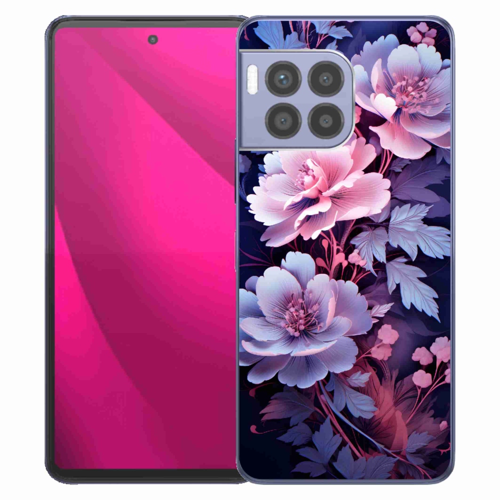 Gélový kryt mmCase na T-Mobile T Phone 2 Pro - kvety 11