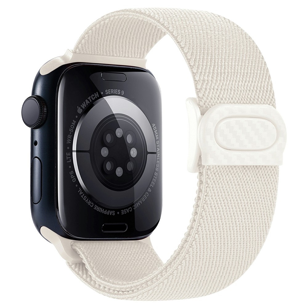 Gradient nylonový remienok na Apple Watch Ultra/Ultra 2 49mm/SE/SE 2022/2023 44mm/9/8/7 45mm/6/5/4 44mm/3/2/1 42 mm - béžový