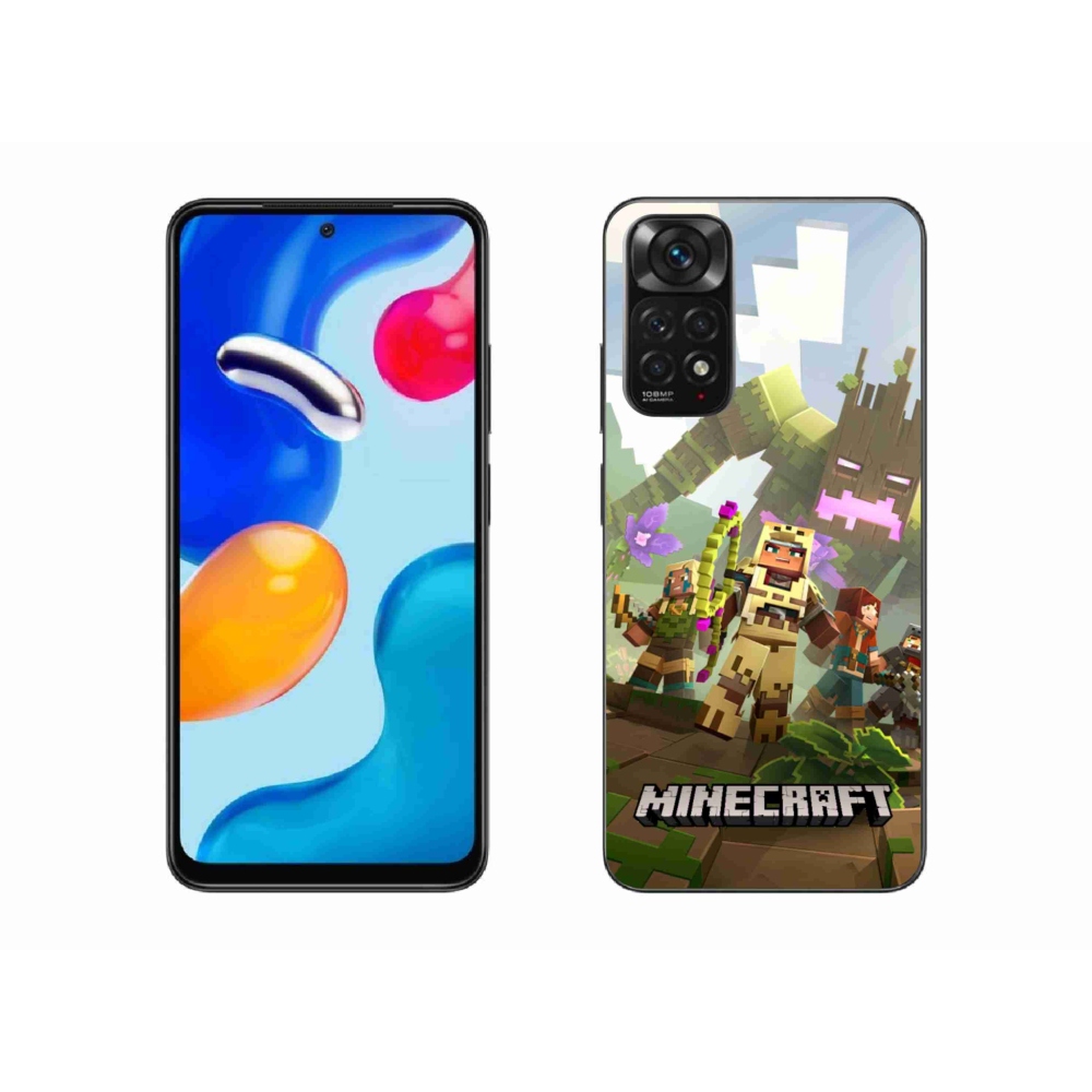 Gélový kryt mmCase na Xiaomi Redmi Note 11S 4G - minecraft 1