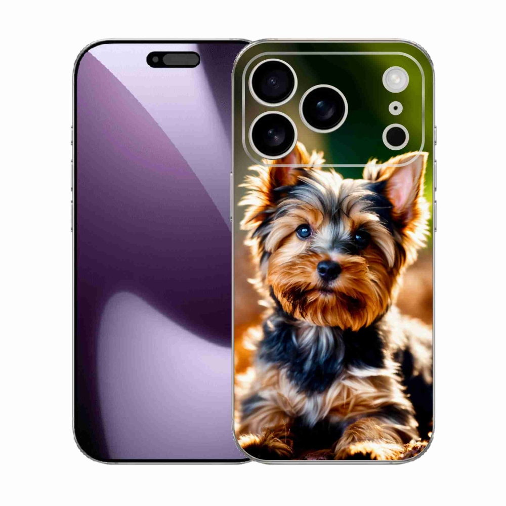 Gélový kryt mmCase na iPhone 17 Pro - yorkšír 10