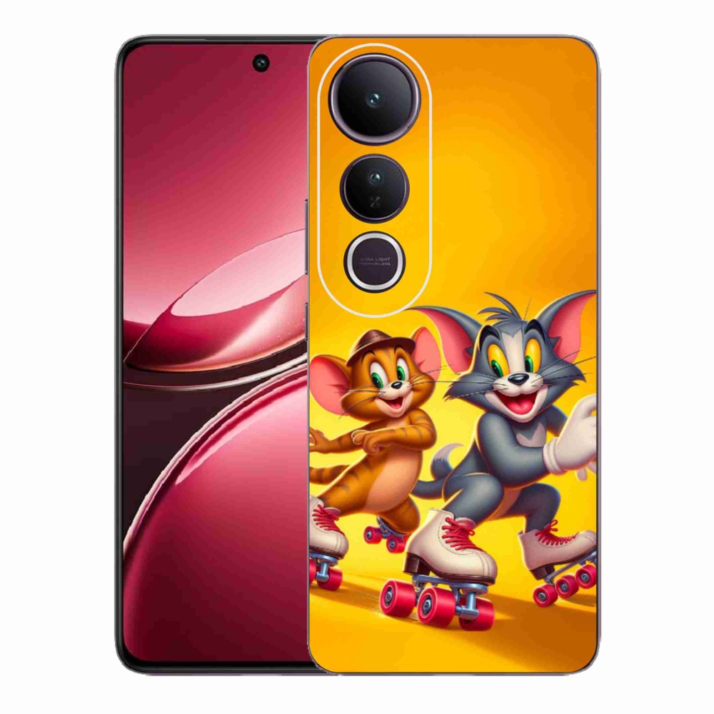 Gélový kryt mmCase na Vivo V50 Lite 4G/5G - tom a jerry