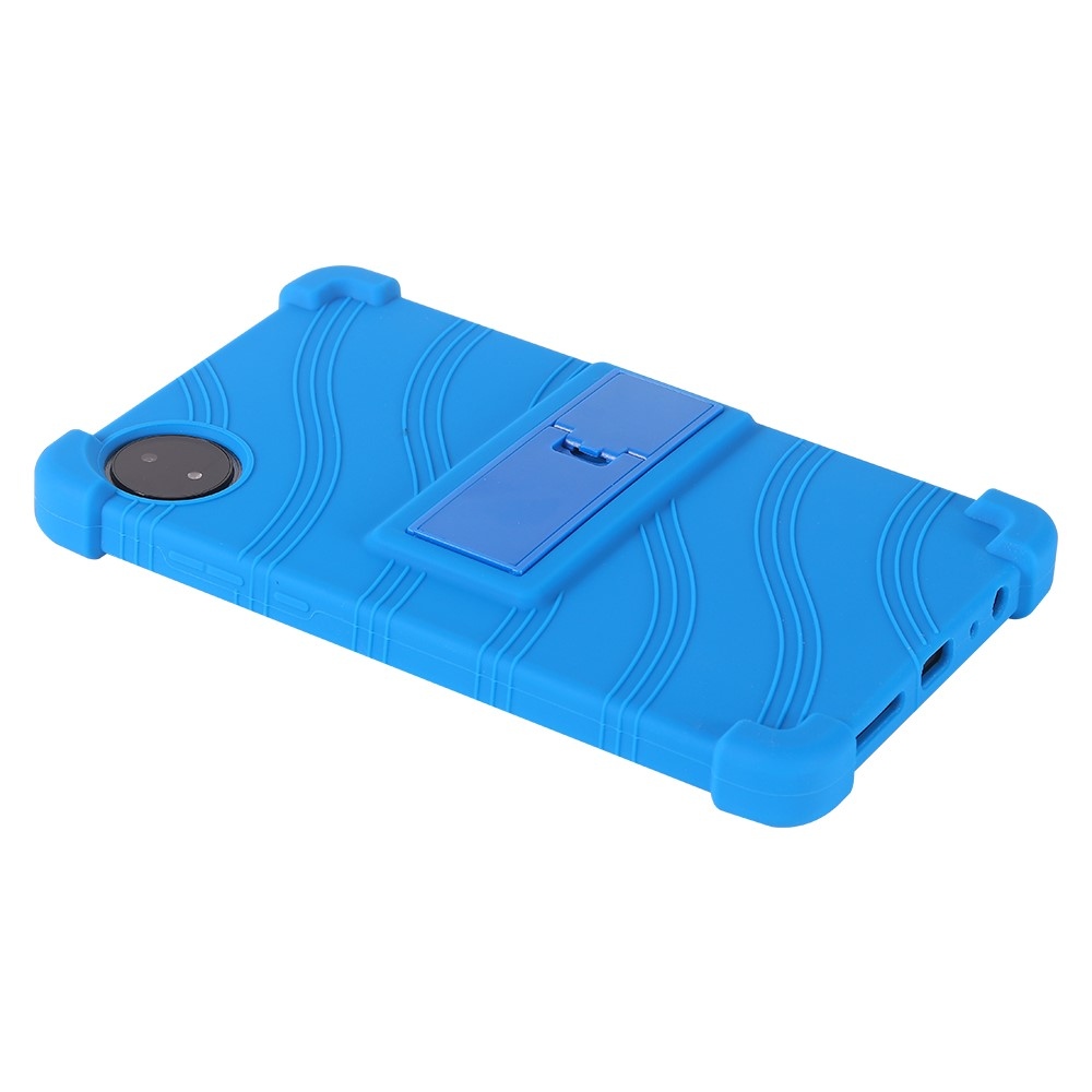 Protect silikónový obal s vystuženými rohmi na Xiaomi Redmi Pad SE 8.7 - tmavomodrý