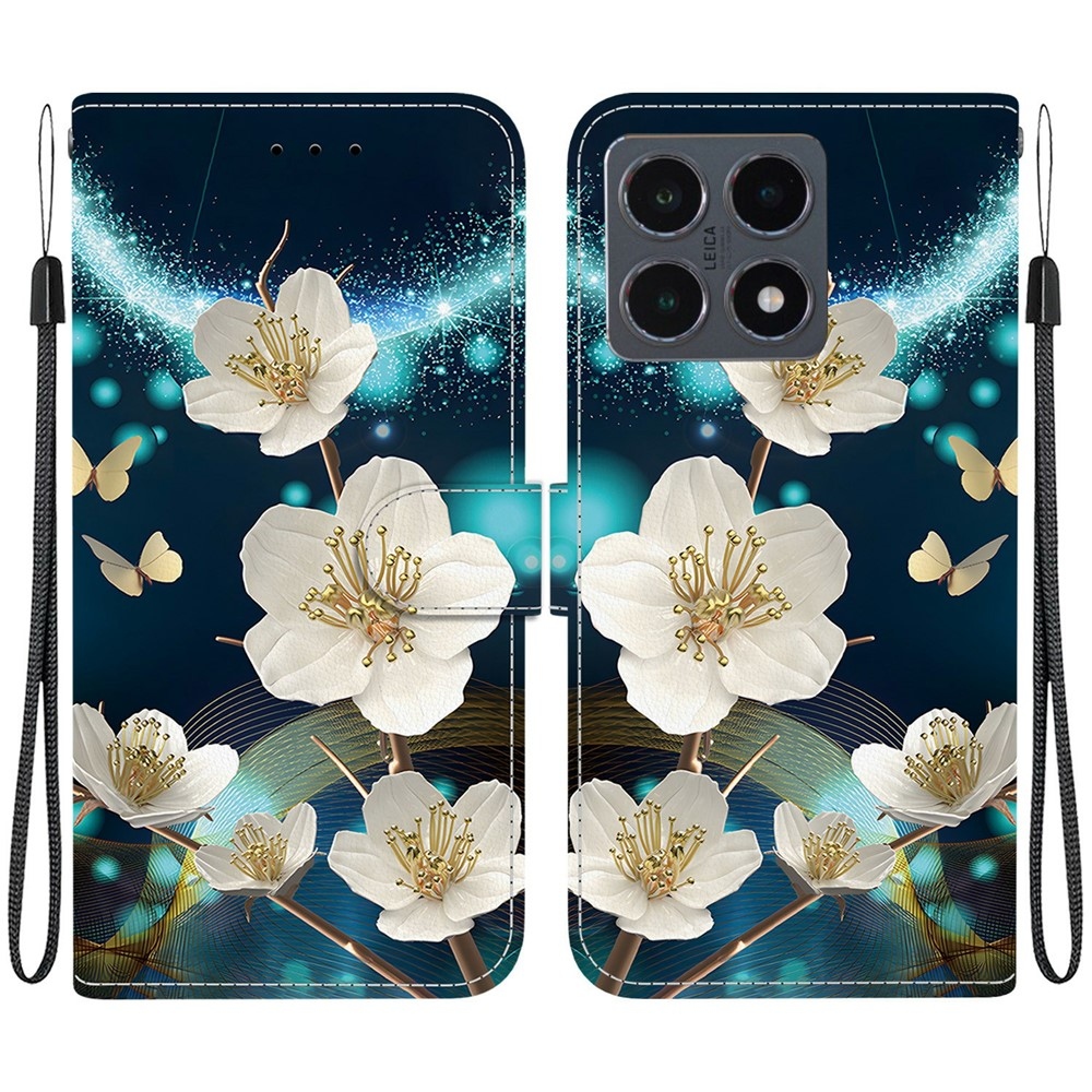 Versatile knižkové púzdro na Xiaomi 15T - magnólia