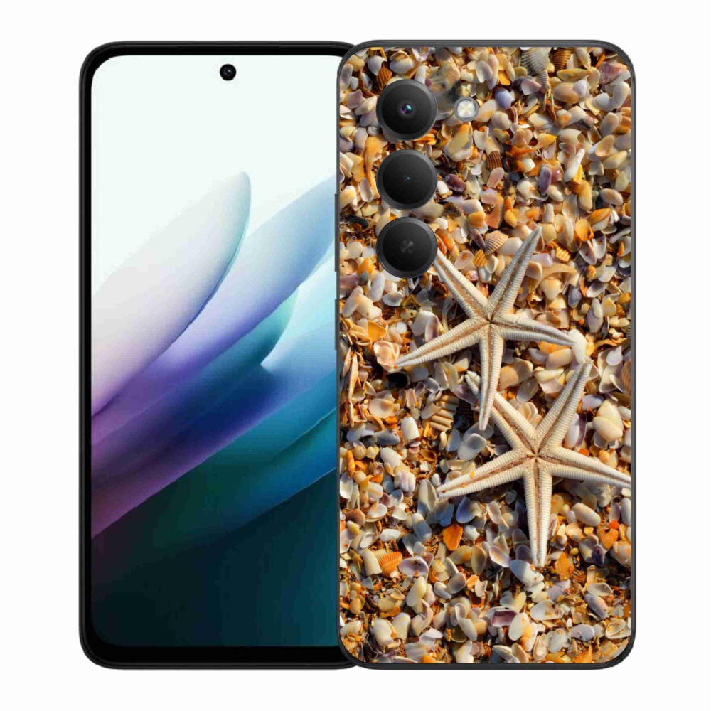 Gélový kryt mmCase na Xiaomi Redmi 15 4G/5G (171mm) - morské hviezdice