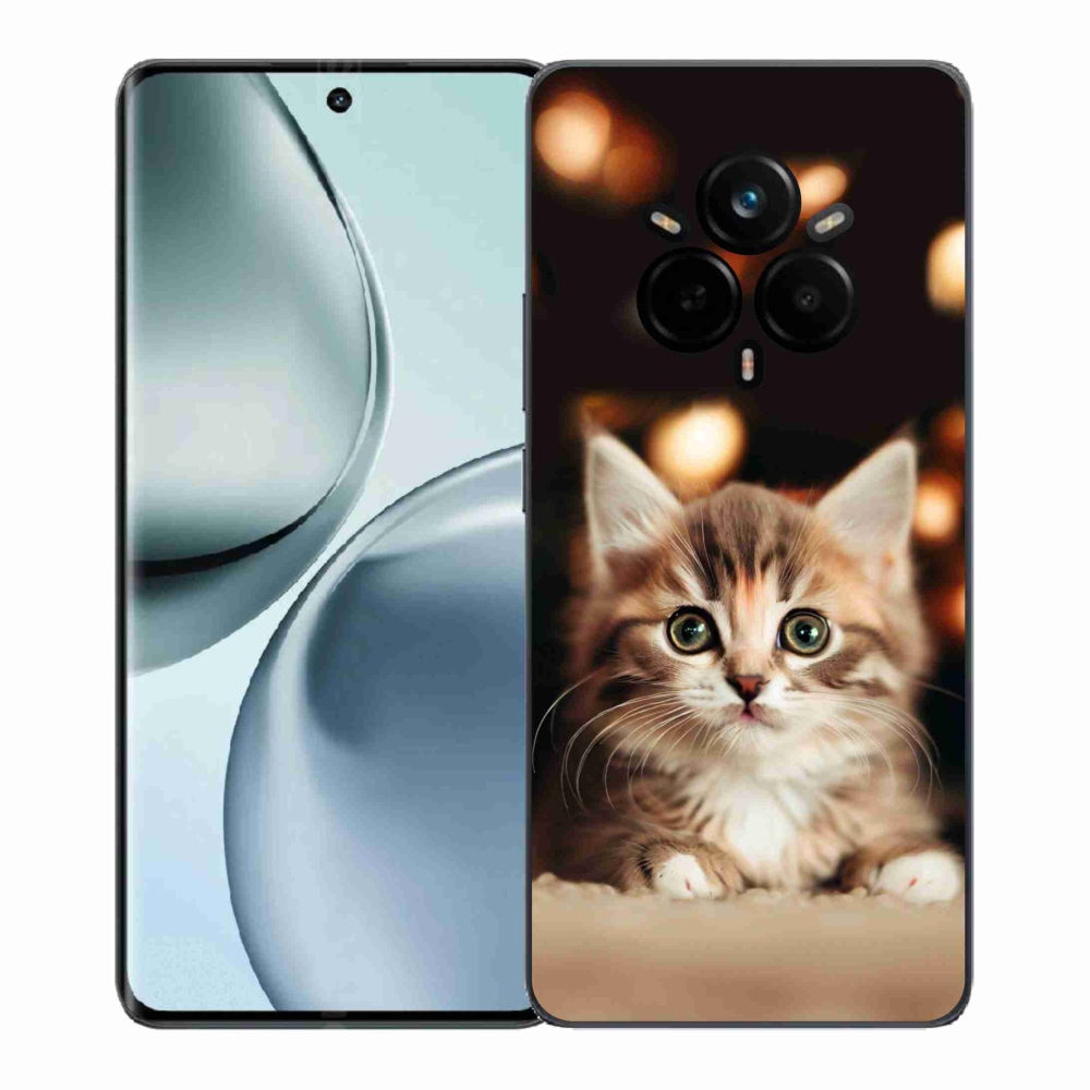 Gélový kryt mmCase na Realme 14 Pro+ 5G - roztomilé mačiatko 2