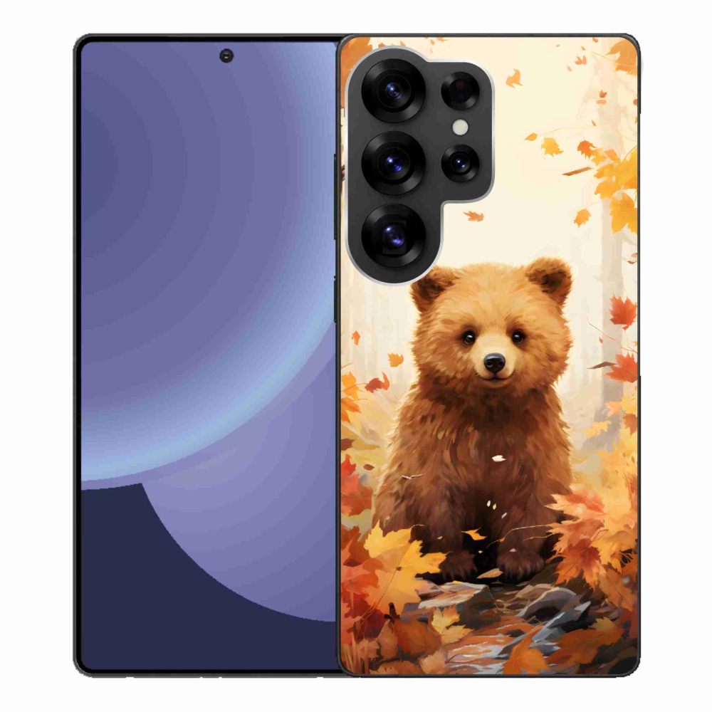 Gélový kryt mmCase na Samsung Galaxy S25 Ultra - medveď v lese