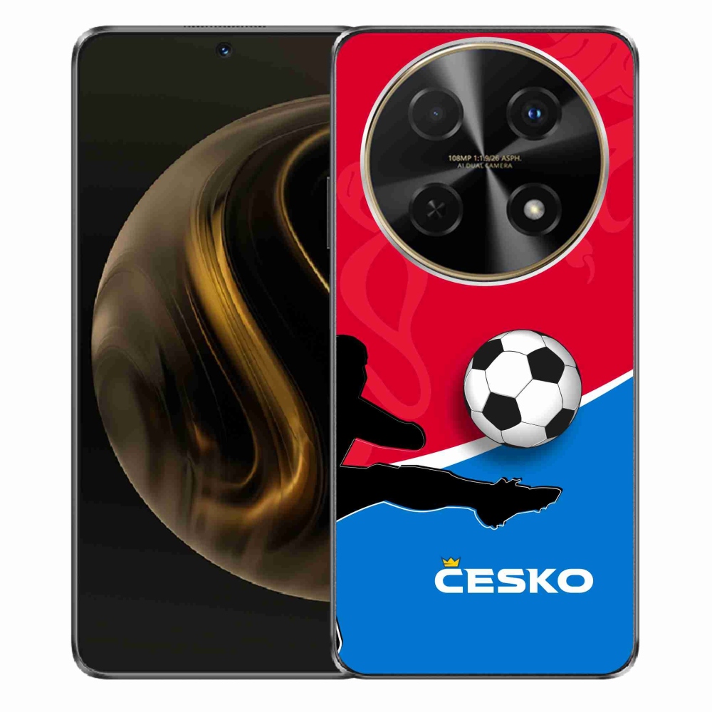 Gélový kryt mmCase na Huawei Nova 12i - futbal Česko 2