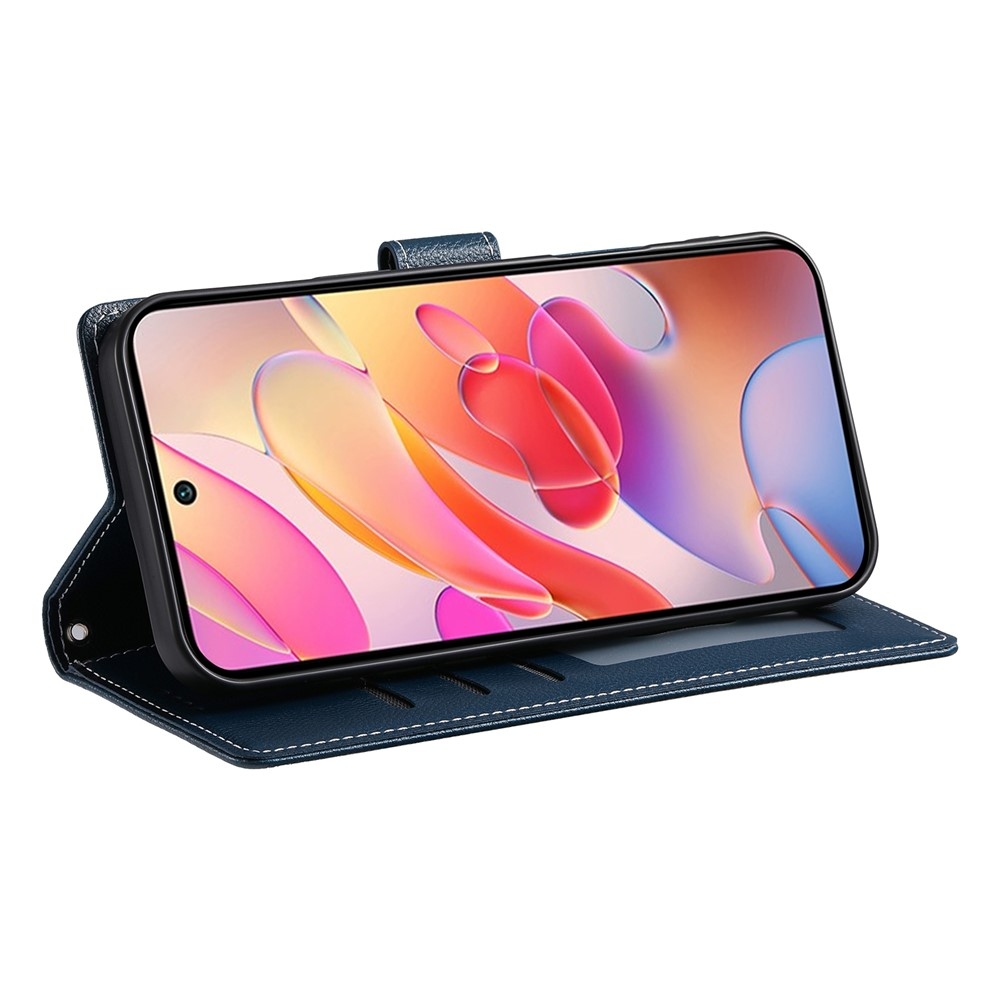 Snap knižkové púzdro na Samsung Galaxy A17 5G - tmavomodré