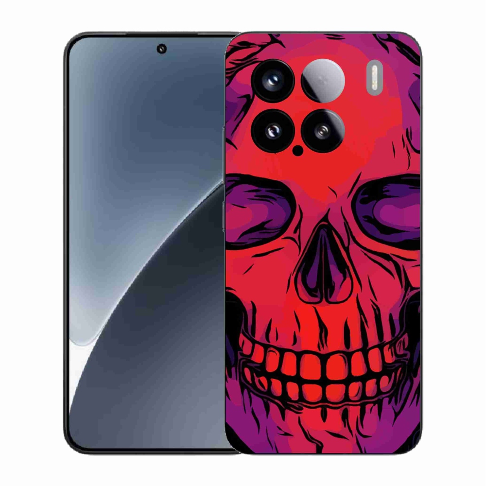 Gélový kryt mmCase na Xiaomi 15 - lebka