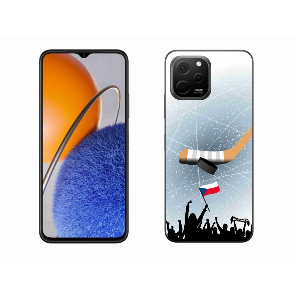 Gélový kryt mmCase na Huawei Nova Y61 - fanúšikovia hokeja