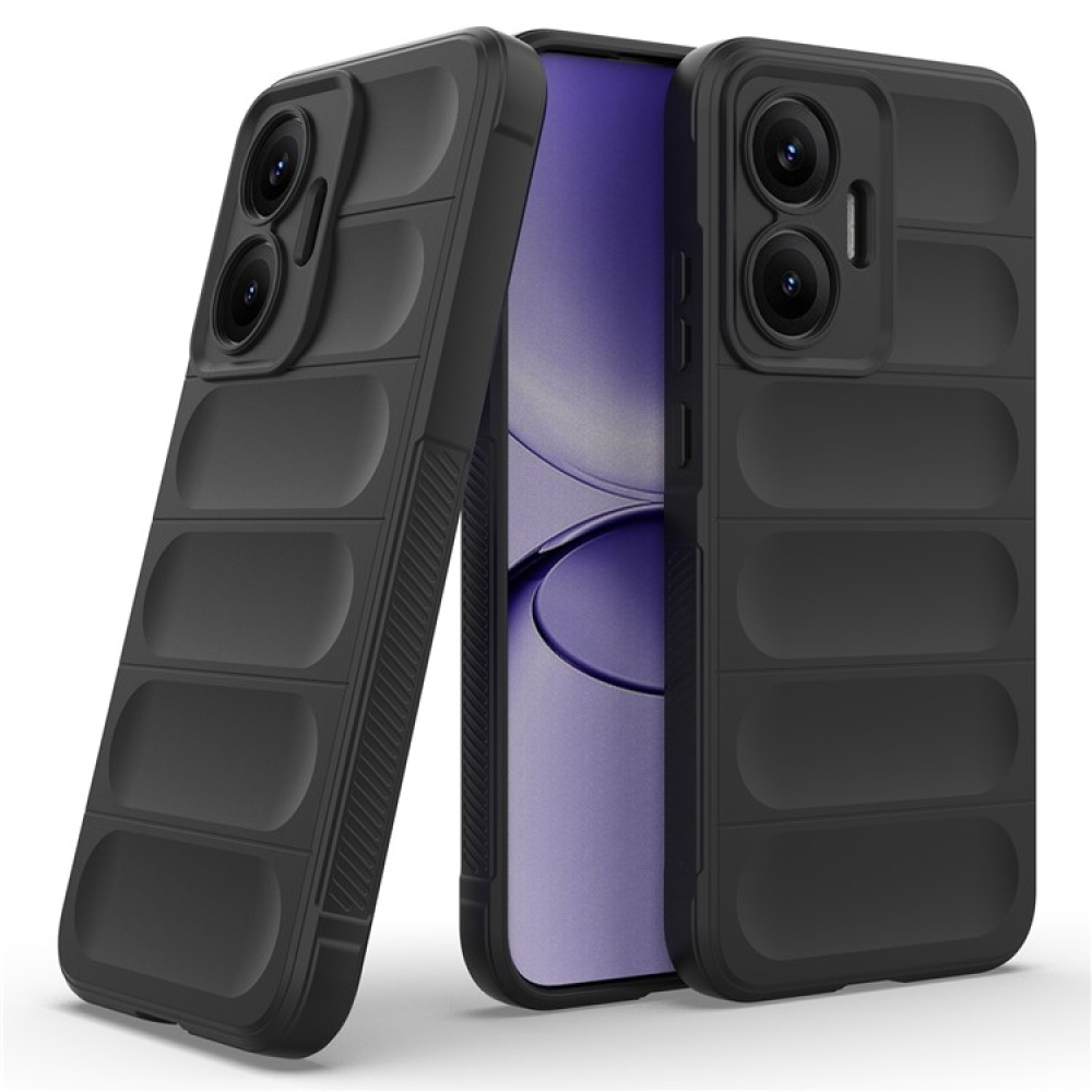 Rugg odolný gélový obal na Xiaomi Poco F7 5G - čierny