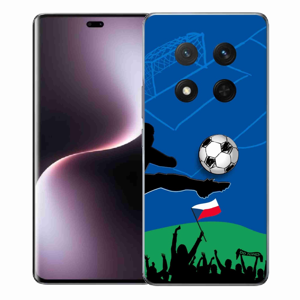 Gélový kryt mmCase na Honor Magic 7 Lite 5G - fanúšikovia futbalu