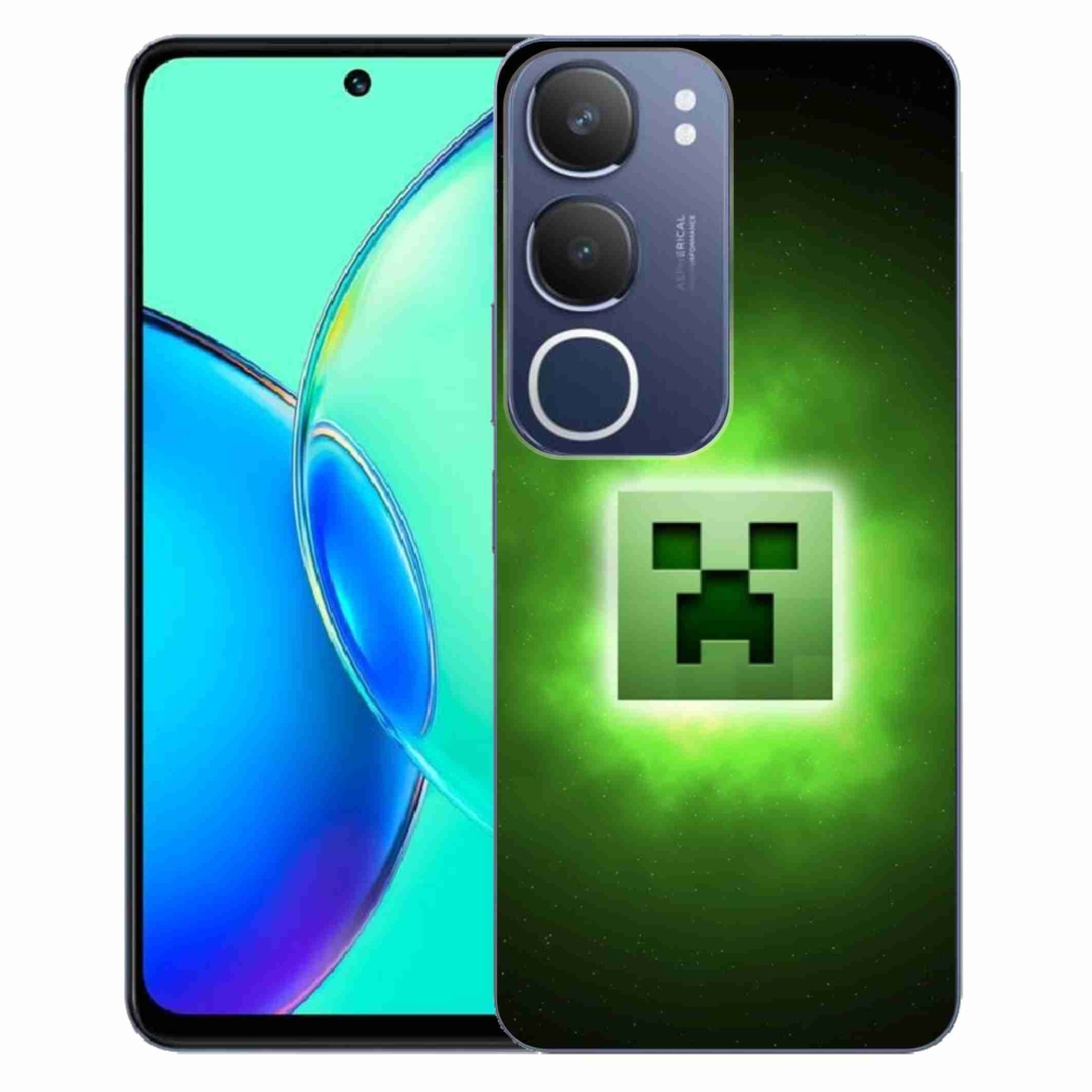 Gélový kryt mmCase na Vivo Y19s - minecraft
