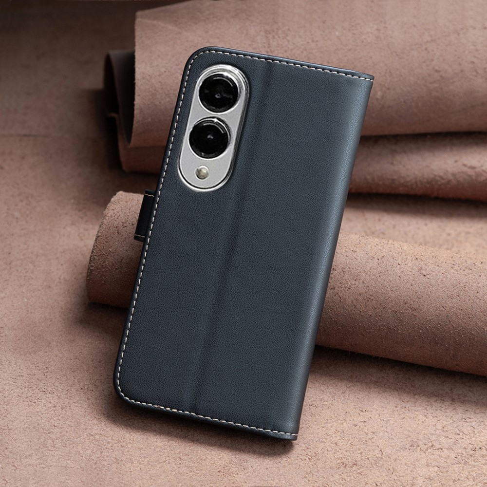 BNF knižkové púzdro na Samsung Galaxy S25 Edge - čierne