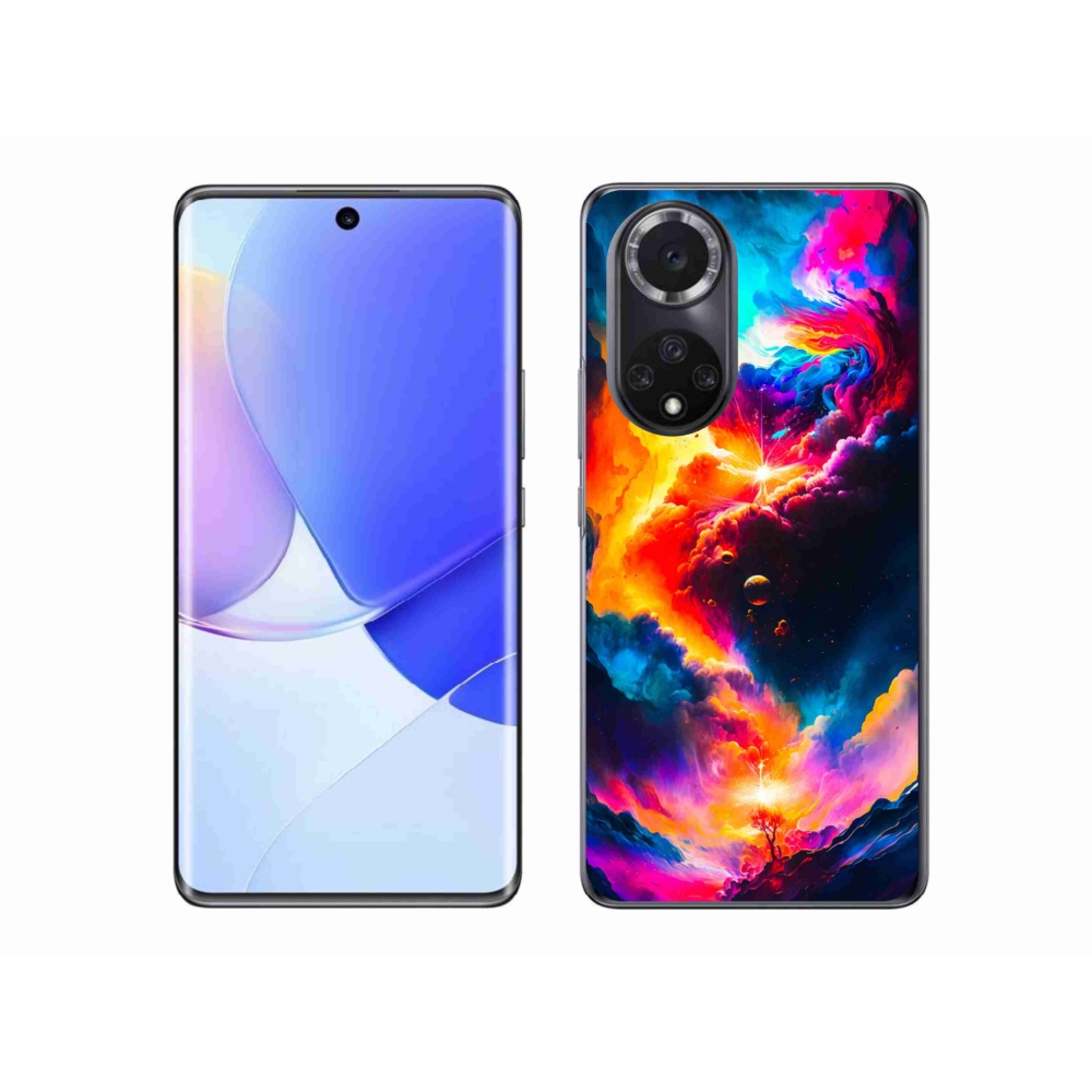 Gelový kryt mmCase na Huawei Nova 9 - abstraktní motiv