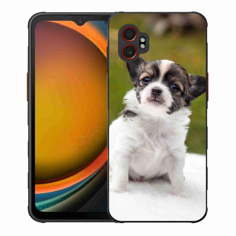 Gélový kryt mmCase na Samsung Galaxy Xcover 7 Pro - čivava 4