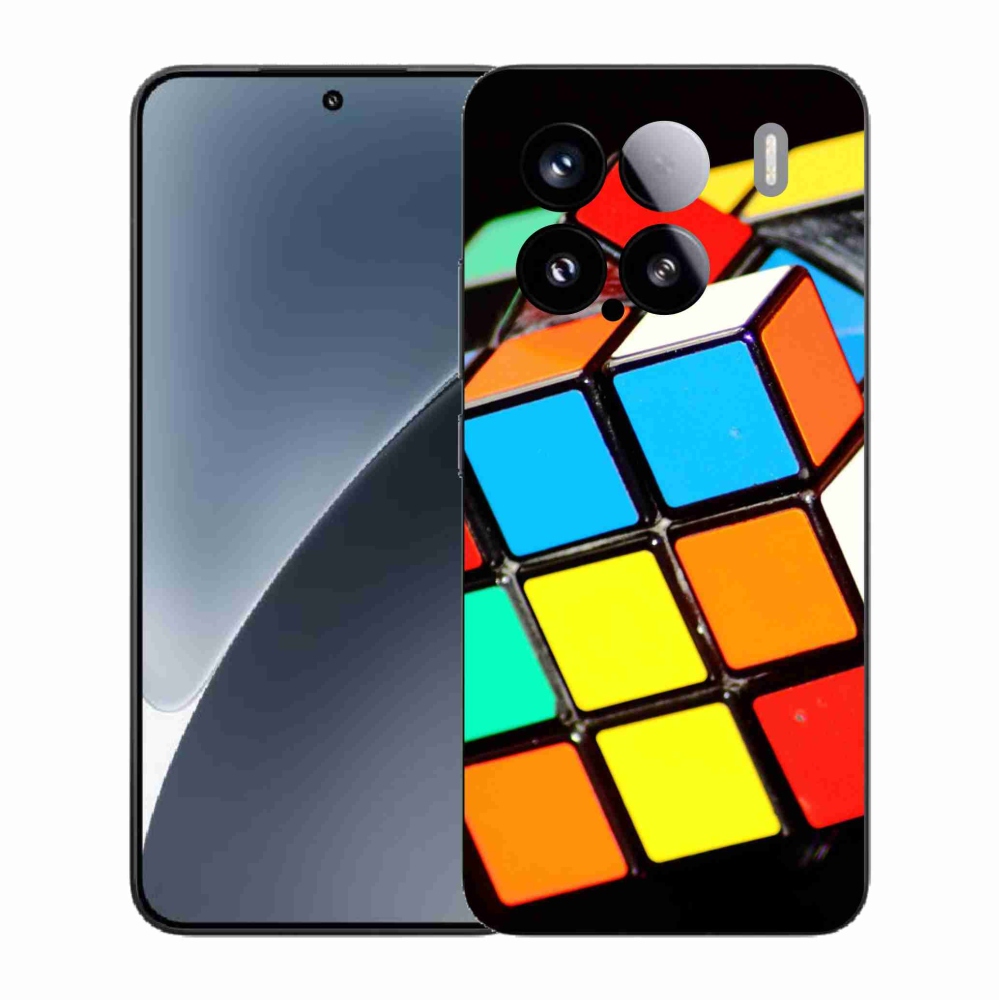 Gélový kryt mmCase na Xiaomi 15 - rubikova kocka