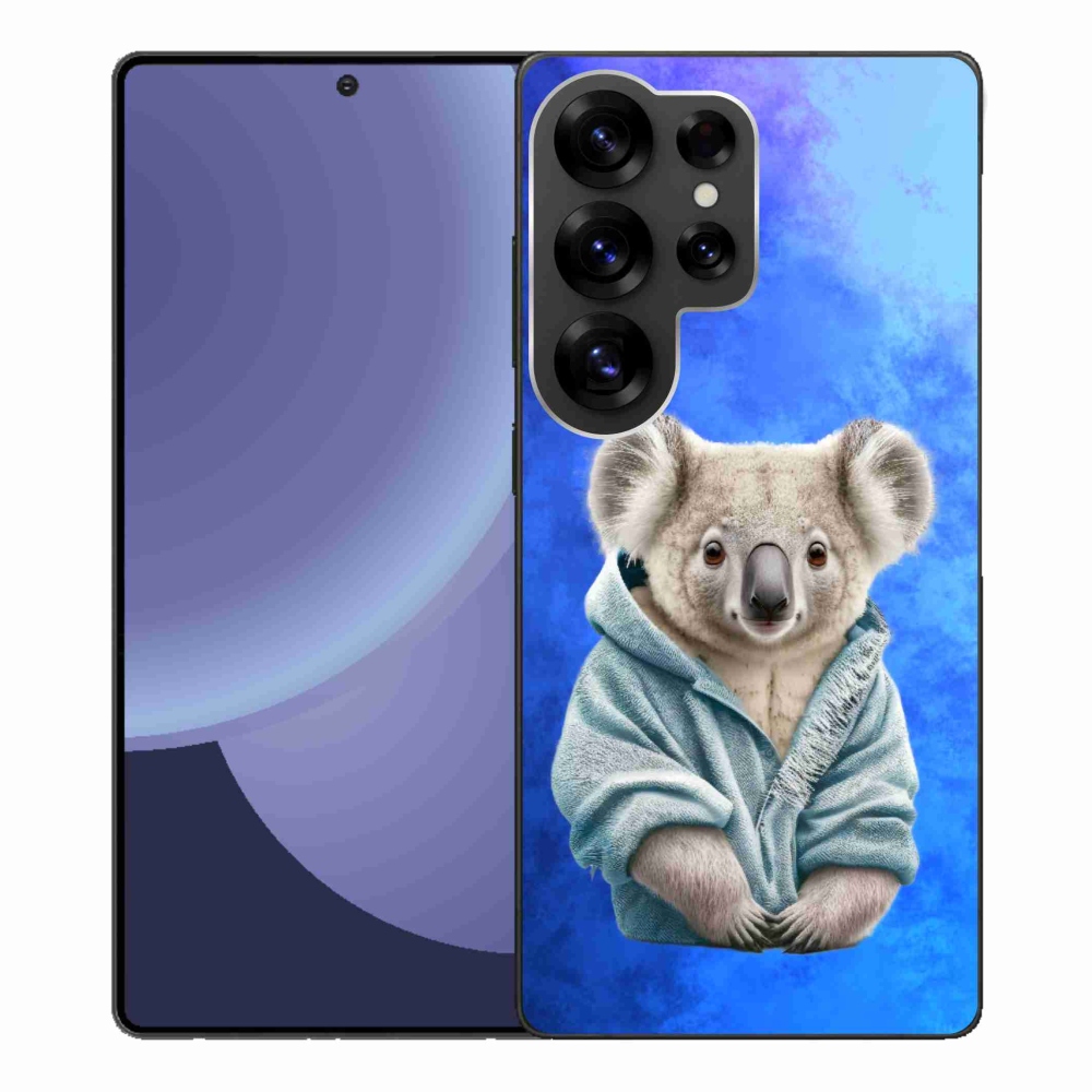 Gélový kryt mmCase na Samsung Galaxy S25 Ultra - koala vo svetri