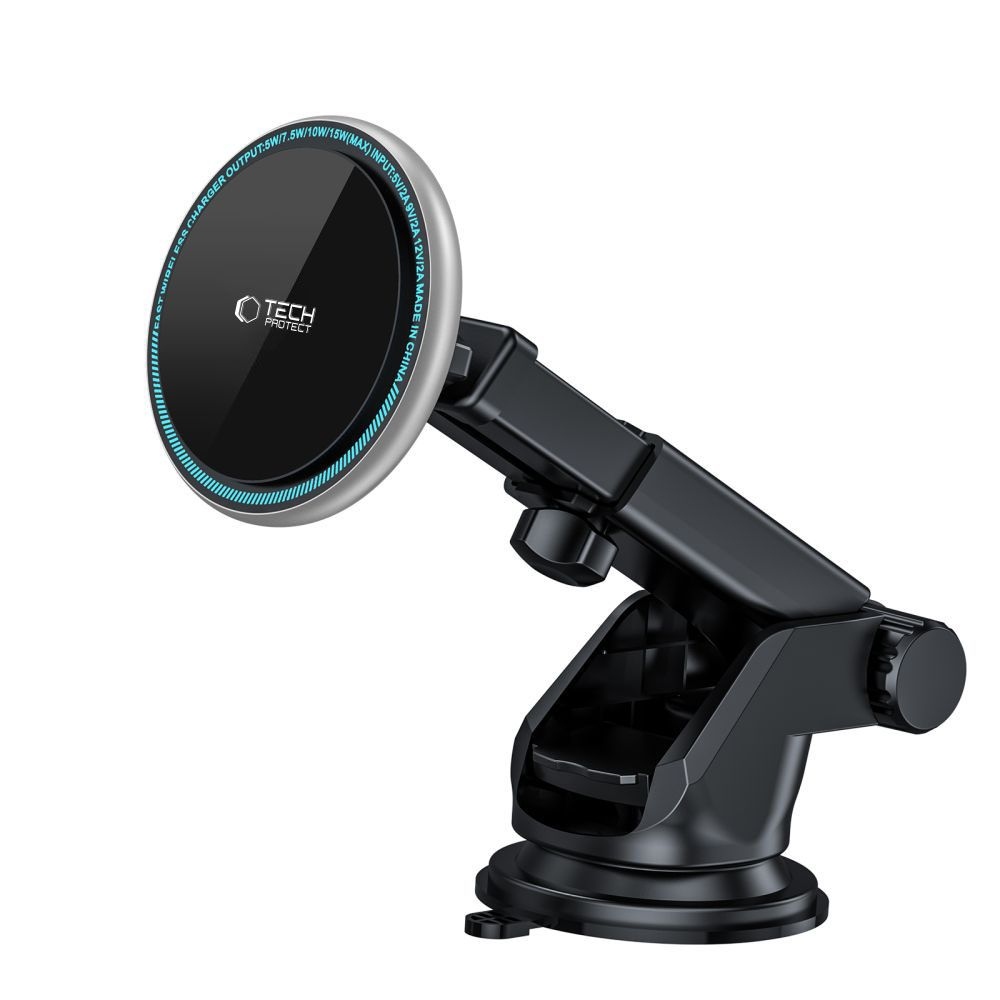 Nabíjací magnetický držiak do auta Tech-Protect A2 Dash s MagSafe 15W - čierny