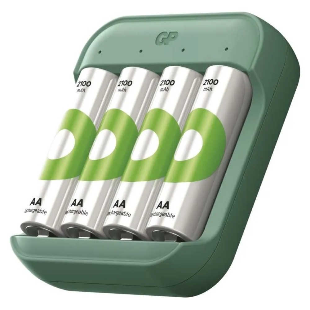 Nabíjačka batérií GP ReCyko B423 + 4×AA GP ReCyko 2100 mAh